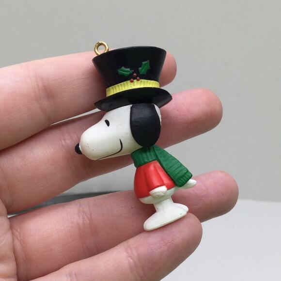 Rare Wilton Vintage Peanuts Snoopy Collectible Christmas Ornaments Lot of 3 - Picture 6 of 11